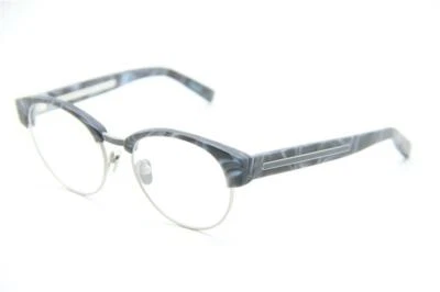 NUEVAS GAFAS MORGENTHAL FREDERICS GEOFF 815 GRIS CUERNO AZUL AUTÉNTICAS 51-17 Foto 1 de 3