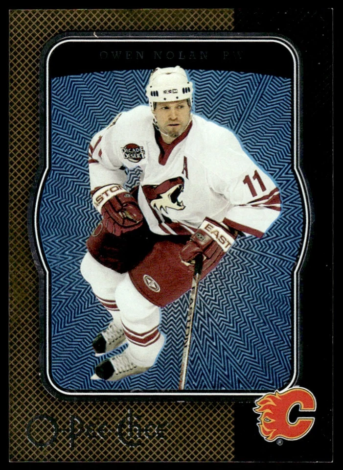 2007-08 O-Pee-Chee Micromotion Owen Nolan Calgary Flames #79 - Image 1 of 2