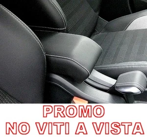 BRACCIOLO DESIGN PEUGEOT 2008 (2013-2019) nero cuciture BIANCHE PROMO accoudoir - Bild 1 von 6