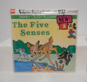 GAF Viewmaster View Master Disney Laugh 'N Learn The Five Senses KB Sealed 1980 - Picture 1 of 1