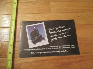 Arctic Cat Snowmobile Cats Pride Vintage Sales Brochure - Picture 1 of 6