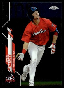 2020 Topps Pro Debut Chrome Bobby Dalbec Pawtucket Red Sox #PDC-8