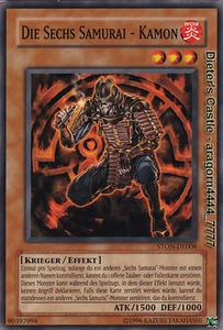 YU-GI-OH, DIE SECHS SAMURAI - KAMON, C, STON-DE008 - Picture 1 of 1