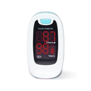 US seller Finger Pulse Oximeter Blood Oxygen Sensor O2 SpO2 Monitor Heart Rate - Picture 1 of 14