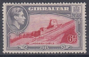 GIBRALTAR 1938 6d. KGVI FINE LHM (ID:457/D8121) - Picture 1 of 1