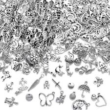 70/100pcs Bulk Tibetan Silver Mixed Charms Pendants For Jewelry DIY Making Craft