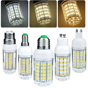 LED Corn Light Bulbs E27 E26 E12 E14 G9 GU10 B22 5730 SMD  Lamp SS - Picture 1 of 21