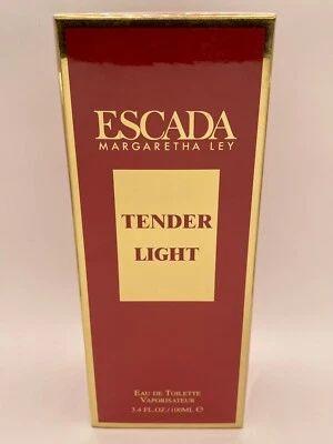 Escada TENDER LIGHT Margaretha Ley 100 毫升/3.4 盎司喷雾 已停产- 全新未拆封 — 第 1/4 张图片