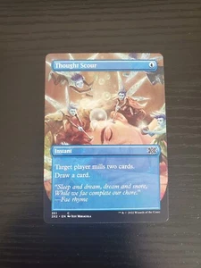 Magic The Gathering Double Masters 2022 - Thought Scour (351) sin fronteras - Imagen 1 de 2