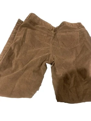 Pantalones de mezclilla de terciopelo marrón Lands end para niñas talla 10+ nuevos con etiquetas Foto 1 de 4