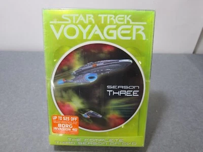 Star Trek Voyager  The Complete Third Season 3 DVD - NEW/SEALED - Image 1 of 2