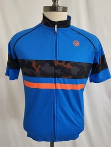 Canari Cyclewear Cycling Full-Zip Jersey Size Medium - Picture 1 of 8