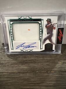 2023 Leaf Trinity Jose Canseco Auto-Game Used Patch /15 #AM-JC1