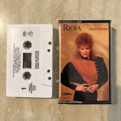 Cassette Reba McEntire Sweet Sixteen 1989 MCA Records Tested - Image 1 of 2