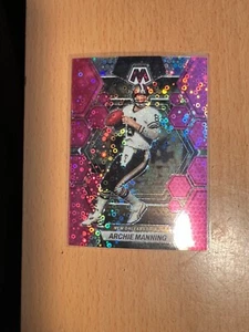 Panini Mosaic No Huddle 2023 discoteca rosa Prizm #06/20 Archie Manning #173 - Imagen 1 de 2
