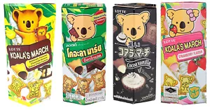 Snacks con sabor a plátano chocolate galletas de marzo Lotte Koala s para niños niños 37 g. - Imagen 1 de 10