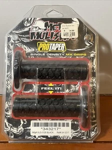 Hard To Find Pro Taper Medium Single Density Mx GripsMetal Mulisha MX NEW GRIPS! - Picture 1 of 7