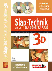 Slaptechnik Bassgitarrenbuch und DVD
