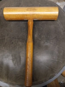  wood mllet hammer new great for working and forming aluminum thin... - Bild 1 von 5