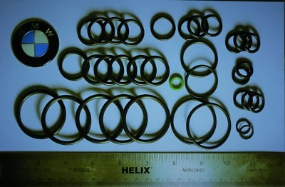 Cooling System O-Ring Set Kit BMW X3 X5 2.0 2.5 3.0 4.4 4.6 4.8  Radiator Hose  - Image 1 of 2