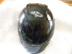 Vega Altura Full Face Helmet Black, Used, Size Large/ GREAT CONDITION - Picture 1 of 7