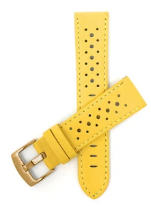 20mm Leather Rally Strap, Watch Band for Citizen Brycen - Picture 1 of 46