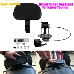 Front Driver Rider Backrest for Harley Touring CVO Road Glide FLTRXSE 2009-2021 - Picture 1 of 7