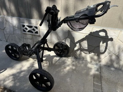 Clicgear Cart Model 4 Golf Push Cart |  3-Wheel Folding Collapsible Trolley - Image 1 of 2