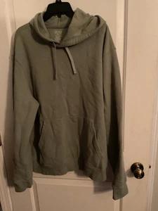 Tek Gear Mens Beige Ultra Soft Fleece Pullover Hoodie Sweatshirt Size XXL - Picture 1 of 3