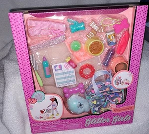 Glitzer Mädchen Welpe Reise Accessoire Set 22 Teile Set Neu - Bild 1 von 2