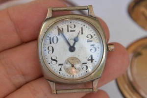Vintage 1928 ELGIN 3/0s 7J Manual Wind Men's Watch --4 Repair - Picture 1 of 8