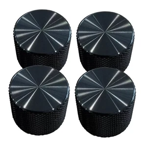 Black Aluminum Alloy Radio & A/C Knob Fit For Infiniti G37 G35 FX37 EX35 QX70 - Picture 1 of 4