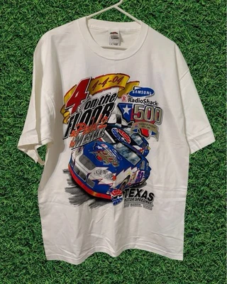 Camiseta Texas Speedway Samsung Radio Shack 500 2004 Vintage XL Foto 1 de 4