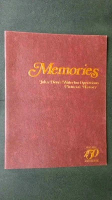 Libro de colección manual de historia ilustrado de operaciones John Deere Waterloo Foto 1 de 2