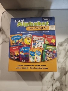 School Specialty Publishing Total Alphabet Learning Kit Preschool- Grade 1 9 Pc - Bild 1 von 14