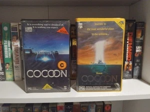 Cocoon 1&2 Vhs Big Box Ex Rental Clamshell - Picture 1 of 6