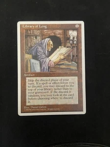 LIBRARY OF LENG mtg MP Alt 4 Alternate 4th Edition - Picture 1 of 2