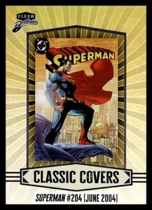 2025 UD Fleer Brilliants Superman Classic Covers CC-14 Superman #204 - Picture 1 of 2