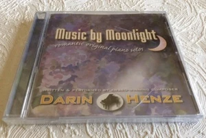 DARIN HENZE Music By Moonlight Romantic Original Piano Solos, 2006 CD - Picture 1 of 5