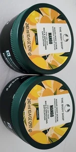 SET 2 The Body Shop MANGO Sugar Body SCRUB For DRY SKIN 10.9 oz 240ml x 2 *NEW* - Picture 1 of 3