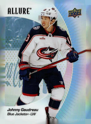 Upper Deck 2023-24 Johnny Gaudreau 43 Allure Blue - Image 1 of 2
