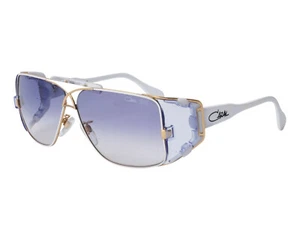 GAFAS DE SOL CAZAL MOD 955 COL 332 ICÓNICAS DE COLECCIÓN ESCUDO ORO BLANCO HECHAS EN ALEMANIA - Imagen 1 de 12