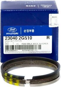 Genuine OEM Piston Ring Set 23040-2G510 for HYUNDAI KIA models