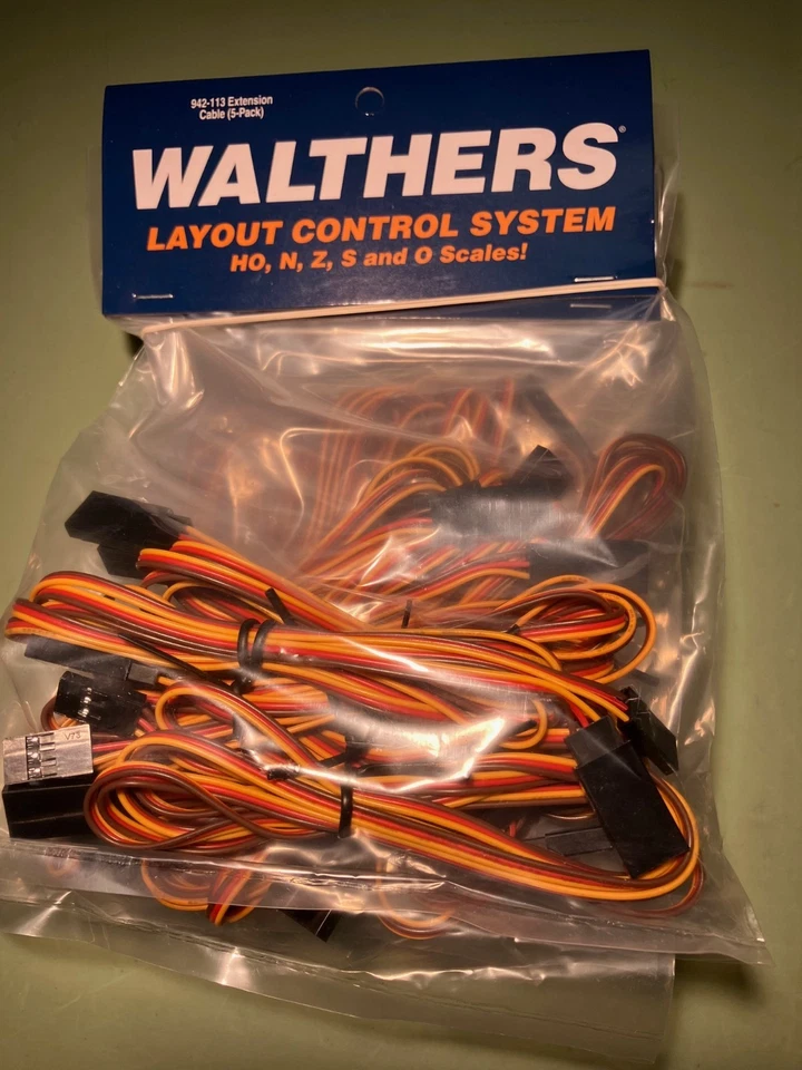 Walthers Layout controls, 942-113 Extension cable pack - Image 1 of 1
