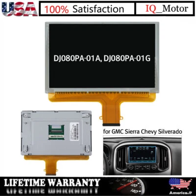 REPLACEMENT Radio Touch-Screen GLASS Digitizer LCD For15-18 Chevrolet GMC MYLINK - Изображение 1 из 4