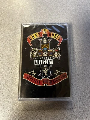 Guns N' Roses Appetite for Destruction Cassette Tape Hard Rock Metal 80's Music - Image 1 of 3
