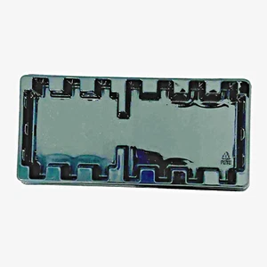 Monopoly Game Money Bank Tray Replacement Plastic Black 7 Compartments - Picture 1 of 2