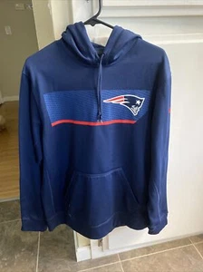 Nike NFL New England Patriots Therma Fit Hoodie Sweatshirt Herren Large - Bild 1 von 6