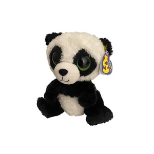 TY Beanie Boos Bamboo Panda Stuffed Animal Plush 6" NWT 2013 - Picture 1 of 9