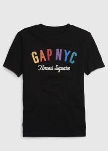 Gap Kids Soft Knit Black NYC Times Square Logo Tee (668077) Sz: 3 Yrs.-NIP/TAGS - Picture 1 of 2